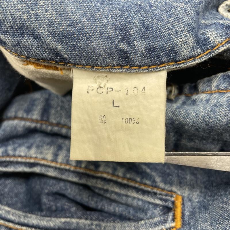 フィッチェ FICCE パンツ デニム、ジーンズ FICCE JEANS ヨシユキ コニシ ドン小西 ワイド デニム パンツ ペインターパンツ L 無地 インディゴ / インディゴ / Indigo メンズ USED 古着 中古 50145014