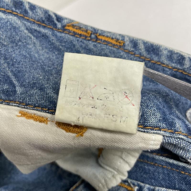フィッチェ FICCE パンツ デニム、ジーンズ FICCE JEANS ヨシユキ コニシ ドン小西 ワイド デニム パンツ ペインターパンツ L 無地 インディゴ / インディゴ / Indigo メンズ USED 古着 中古 50145014