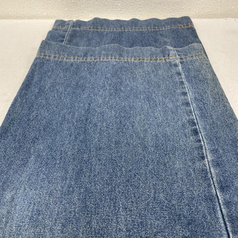 フィッチェ FICCE パンツ デニム、ジーンズ FICCE JEANS ヨシユキ コニシ ドン小西 ワイド デニム パンツ ペインターパンツ L 無地 インディゴ / インディゴ / Indigo メンズ USED 古着 中古 50145014