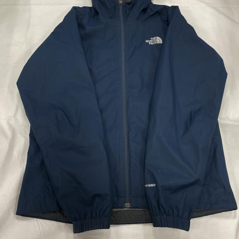 ザノースフェイス THE NORTH FACE ジャケット、上着 ジャンパー、ブルゾン ナイロン マウンテンパーカー クエスト ジャケット ウインドブレーカー A8AZ M 無地 X ワンポイント X ロゴ、文字 X プリント 紺 / ネイビー / navy X 白 / ホワイト / white メンズ USED 古着 中古 50145026