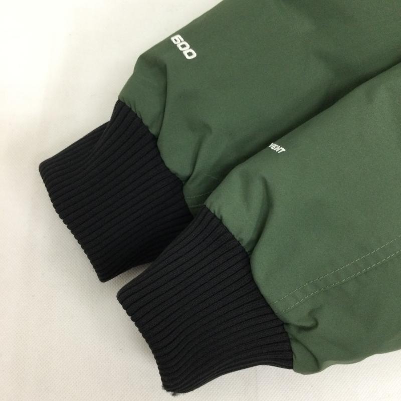 ザノースフェイス THE NORTH FACE ジャケット、上着 ダウンジャケット ノースフェイス マクマード ボンバー THE NORTH FACE MEN S MCMURDO BOMBER　NF0A5GD9 S 無地 緑 / グリーン / green X 黒 / ブラック / black メンズ USED 古着 中古 50145099