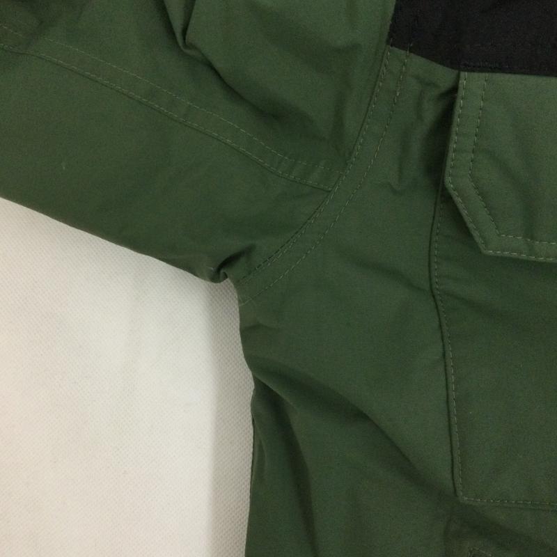 ザノースフェイス THE NORTH FACE ジャケット、上着 ダウンジャケット ノースフェイス マクマード ボンバー THE NORTH FACE MEN S MCMURDO BOMBER　NF0A5GD9 S 無地 緑 / グリーン / green X 黒 / ブラック / black メンズ USED 古着 中古 50145099