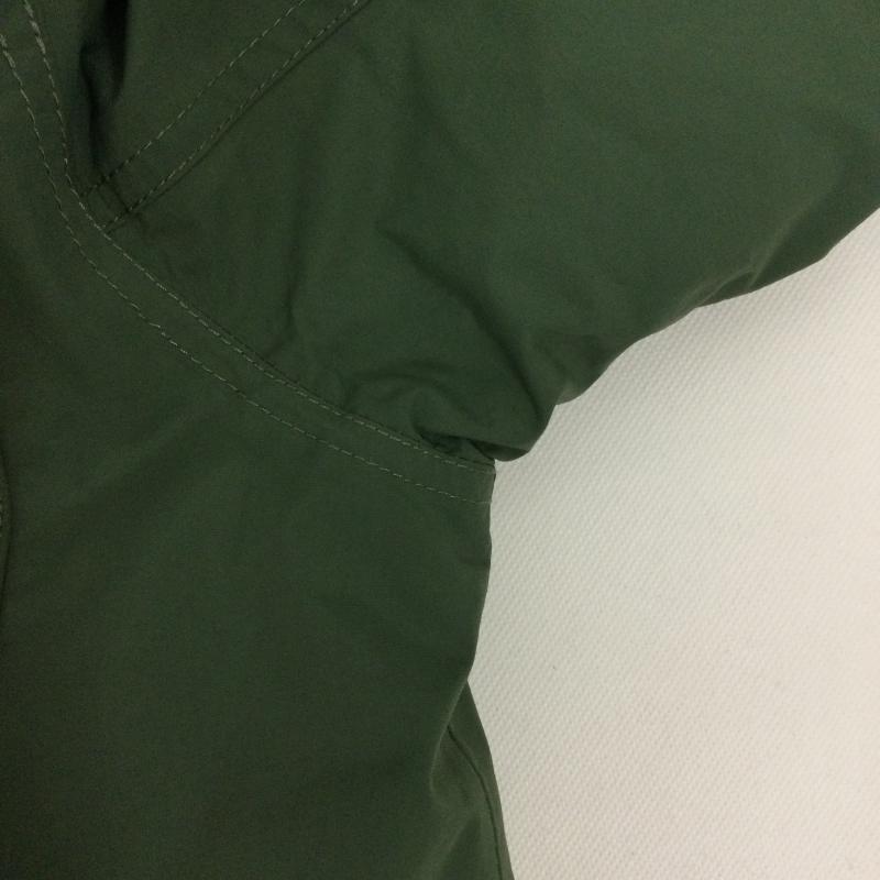 ザノースフェイス THE NORTH FACE ジャケット、上着 ダウンジャケット ノースフェイス マクマード ボンバー THE NORTH FACE MEN S MCMURDO BOMBER　NF0A5GD9 S 無地 緑 / グリーン / green X 黒 / ブラック / black メンズ USED 古着 中古 50145099