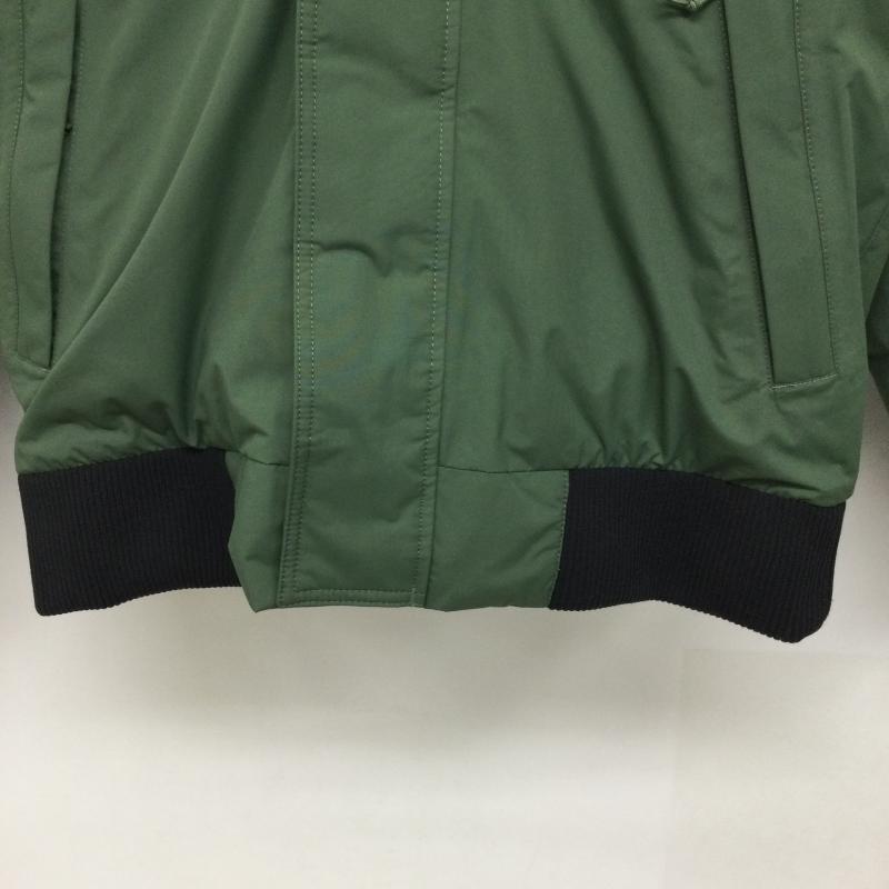 ザノースフェイス THE NORTH FACE ジャケット、上着 ダウンジャケット ノースフェイス マクマード ボンバー THE NORTH FACE MEN S MCMURDO BOMBER　NF0A5GD9 S 無地 緑 / グリーン / green X 黒 / ブラック / black メンズ USED 古着 中古 50145099