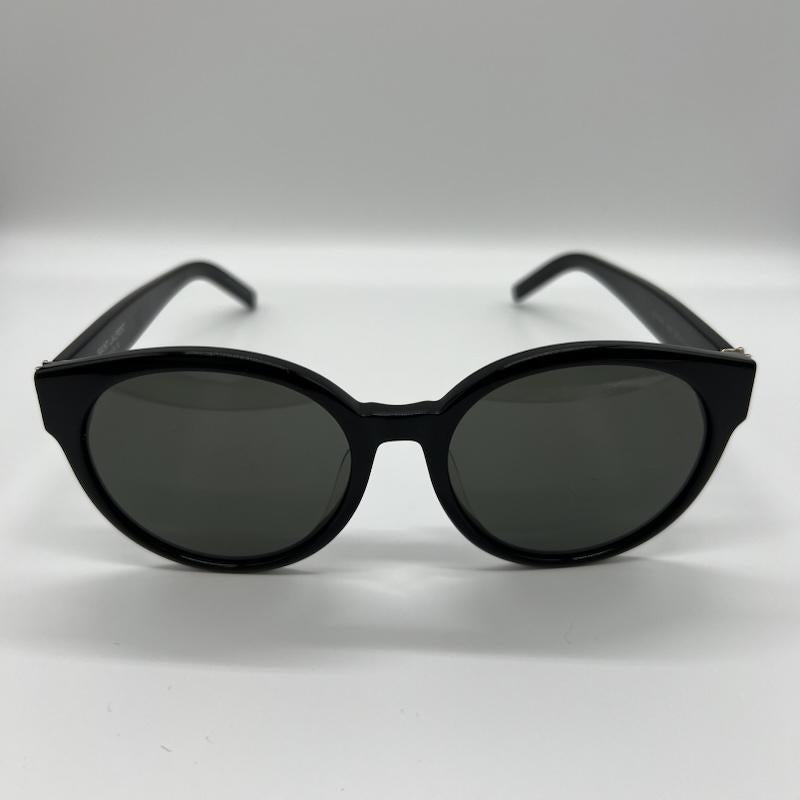 サンローランパリ SAINT LAURENT PARIS めがね・サングラス サングラス SL M31/F ロゴ ラウンドシェイプ サングラス - 黒 / ブラック / black メンズ USED 古着 中古 50145114