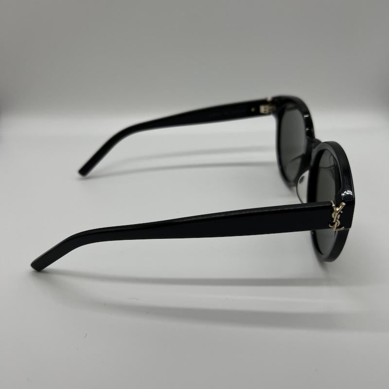 サンローランパリ SAINT LAURENT PARIS めがね・サングラス サングラス SL M31/F ロゴ ラウンドシェイプ サングラス - 黒 / ブラック / black メンズ USED 古着 中古 50145114