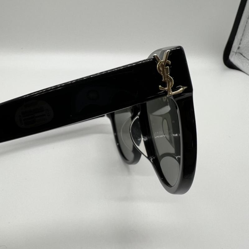 サンローランパリ SAINT LAURENT PARIS めがね・サングラス サングラス SL M31/F ロゴ ラウンドシェイプ サングラス - 黒 / ブラック / black メンズ USED 古着 中古 50145114