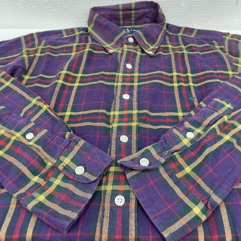 ラルフローレン RALPHLAUREN シャツ、ブラウス 長袖 90s BLAKE 長袖 シャツ チェック柄 ボタンダウン M チェック マルチカラー / マルチカラー / multicolor メンズ USED 古着 中古 50145165