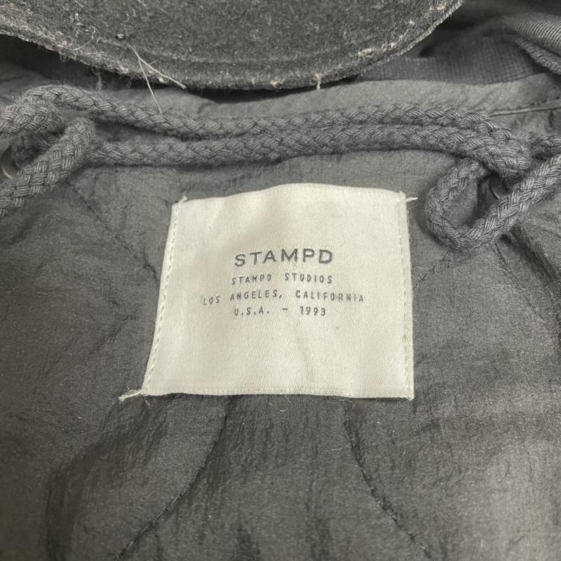 スタンプド STAMPD コート コート一般 ARCTIC PARKA パッカリング モッズコート ライナー付き S 無地 黒 / ブラック / black メンズ USED 古着 中古 50145167