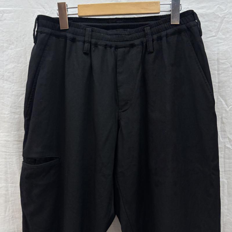 ヨウジヤマモト Yohji Yamamoto ボトムス ボトムス GABARDINE STRING PANTS ウール ギャバジン ウエストストリング パンツ 黒 ブラック HJ-P02-140 2 黒 / ブラック / black メンズ USED 古着 中古 50145195