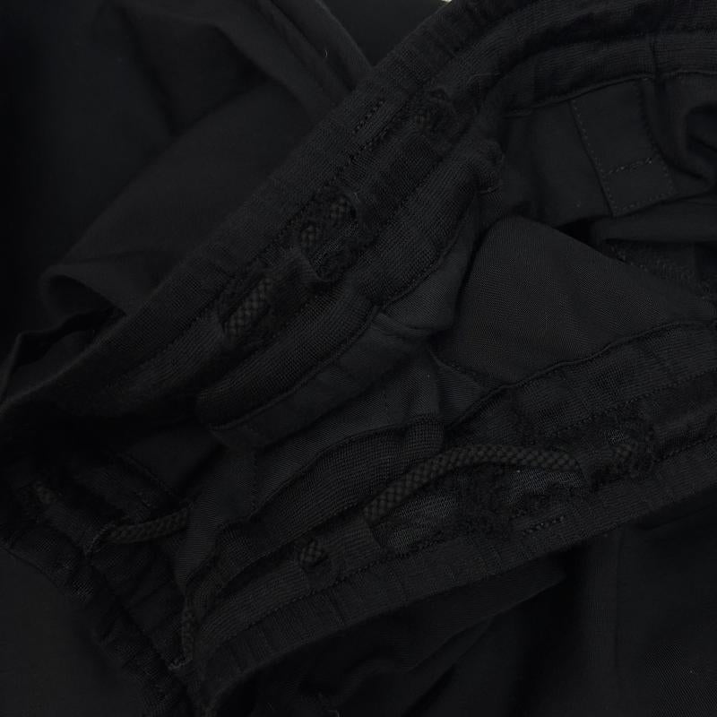 ヨウジヤマモト Yohji Yamamoto ボトムス ボトムス GABARDINE STRING PANTS ウール ギャバジン ウエストストリング パンツ 黒 ブラック HJ-P02-140 2 黒 / ブラック / black メンズ USED 古着 中古 50145195