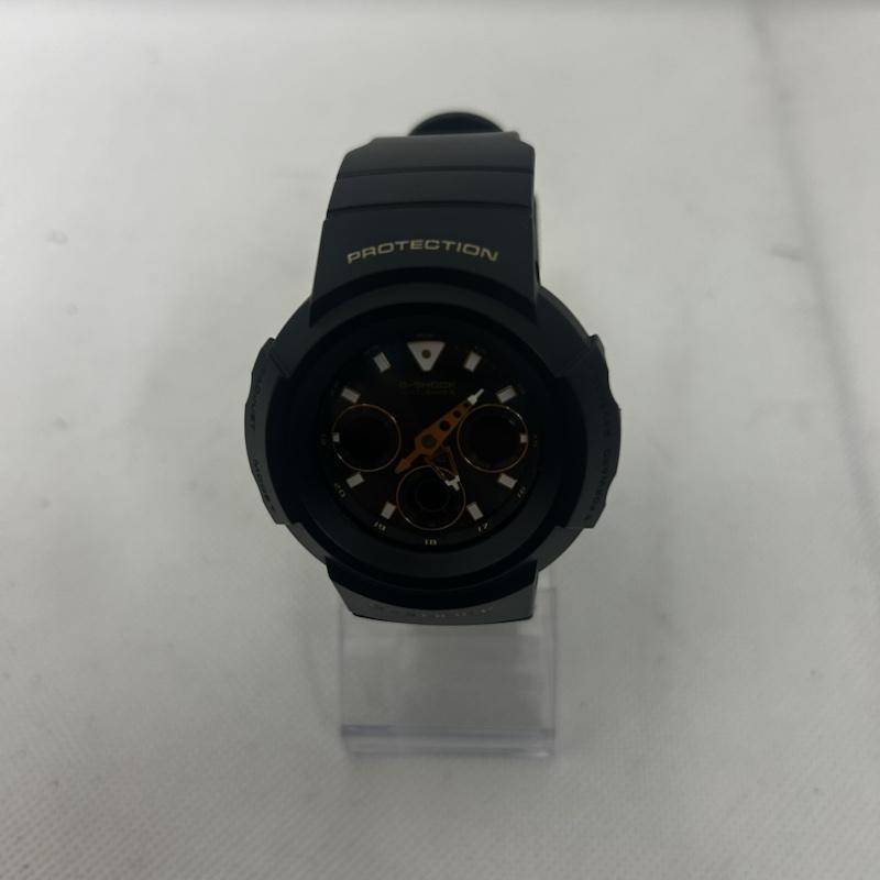 カシオ CASIO 腕時計 アナログ（クォーツ式） G-SHOCK アナログ・デジタル腕時計 ブラック - 黒 / ブラック / black メンズ USED 古着 中古 50145214