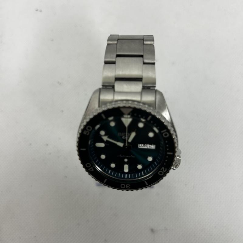 セイコー SEIKO 腕時計 アナログ（自動巻き） Seiko 5 Sports クォーツ腕時計 アナログ ステンレス GRN SLV 4R36-07G 銀 / シルバー / silver color メンズ USED 古着 中古 50145220