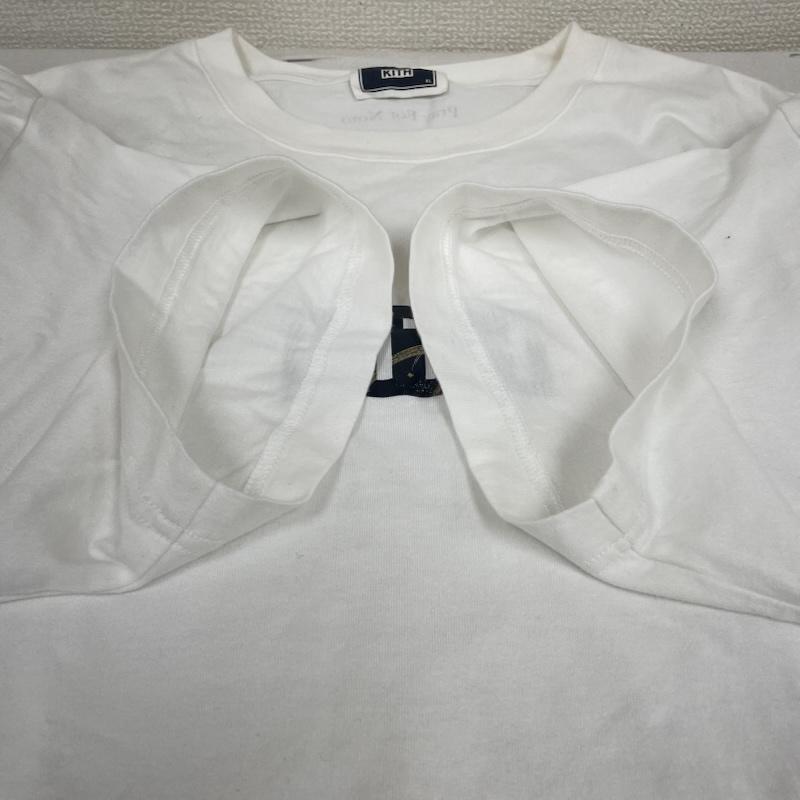 キス KITH Tシャツ 半袖 24SS 24-071-060-0078-1-0 Pray for Noto Tee ボックスロゴ プリント 半袖 Tシャツ XL ロゴ、文字 X プリント 白 / ホワイト / white メンズ USED 古着 中古 50145222
