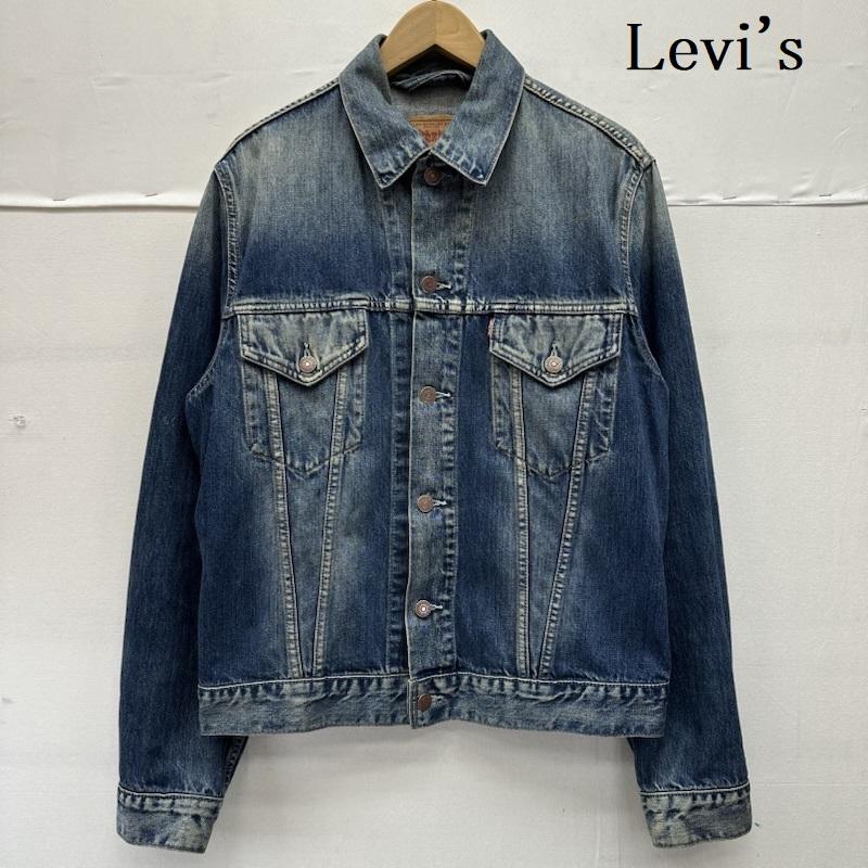 リーバイス Levi s ジャケット、上着 ジャンパー、ブルゾン 00s 3rd ユーロ モデル デニム ジャケット Gジャン 70500 0429 L インディゴ / インディゴ / Indigo メンズ USED 古着 中古 50145238