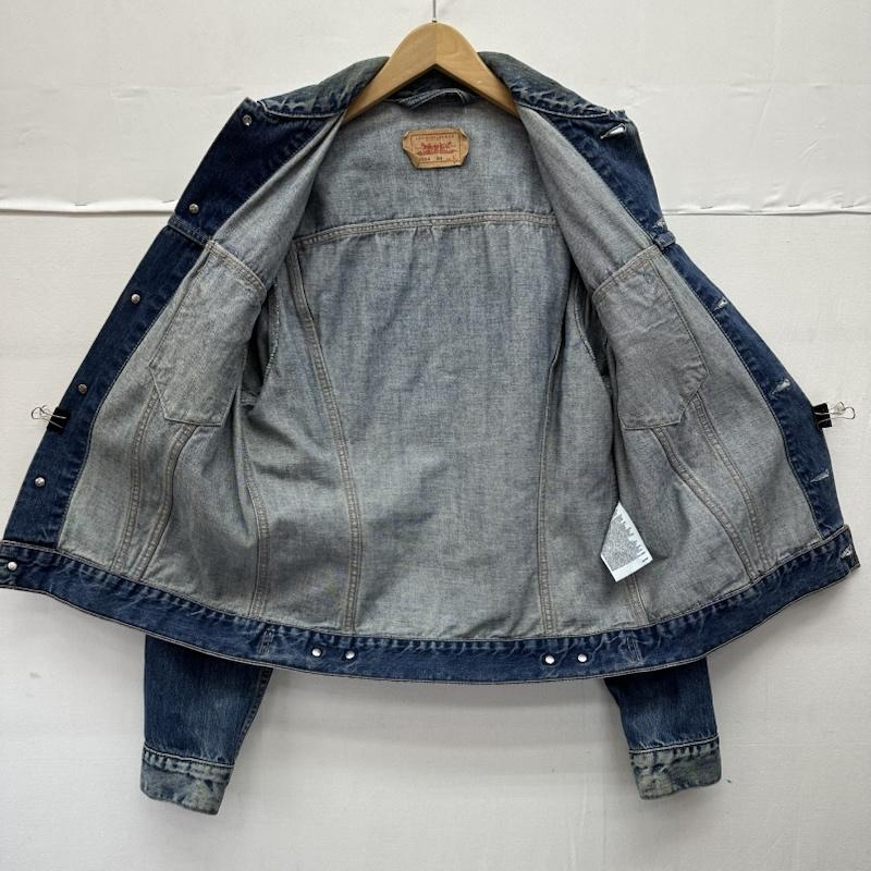 リーバイス Levi s ジャケット、上着 ジャンパー、ブルゾン 00s 3rd ユーロ モデル デニム ジャケット Gジャン 70500 0429 L インディゴ / インディゴ / Indigo メンズ USED 古着 中古 50145238