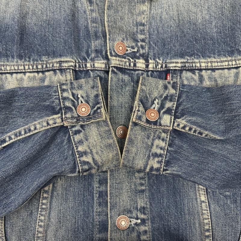 リーバイス Levi s ジャケット、上着 ジャンパー、ブルゾン 00s 3rd ユーロ モデル デニム ジャケット Gジャン 70500 0429 L インディゴ / インディゴ / Indigo メンズ USED 古着 中古 50145238