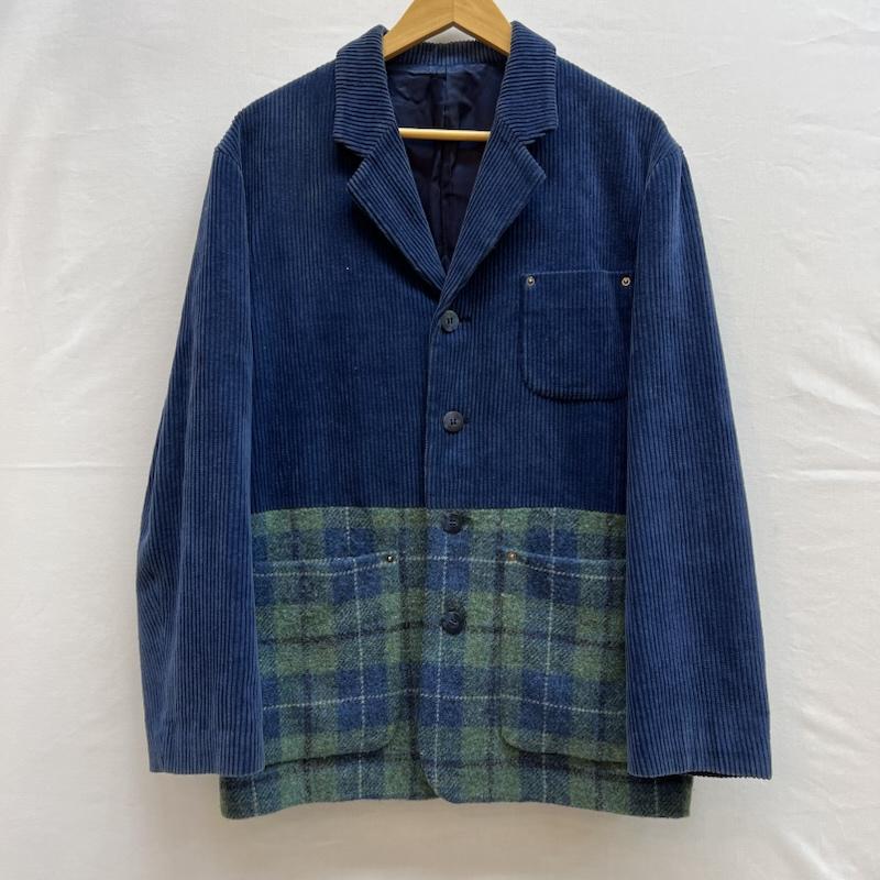 ヴィンテージ VINTAGE ジャケット、上着 ジャケット、ブレザー HAI SPORTING GEAR コーデュロイ ツイード ジャケット イッセイミヤケ M 紺 / ネイビー / navy メンズ USED 古着 中古 50145273