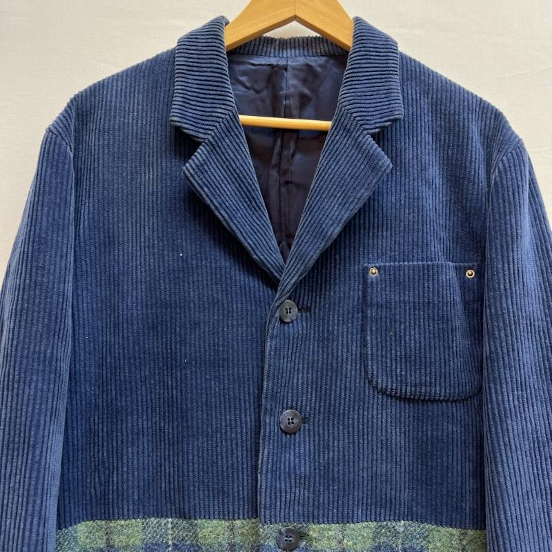 ヴィンテージ VINTAGE ジャケット、上着 ジャケット、ブレザー HAI SPORTING GEAR コーデュロイ ツイード ジャケット イッセイミヤケ M 紺 / ネイビー / navy メンズ USED 古着 中古 50145273