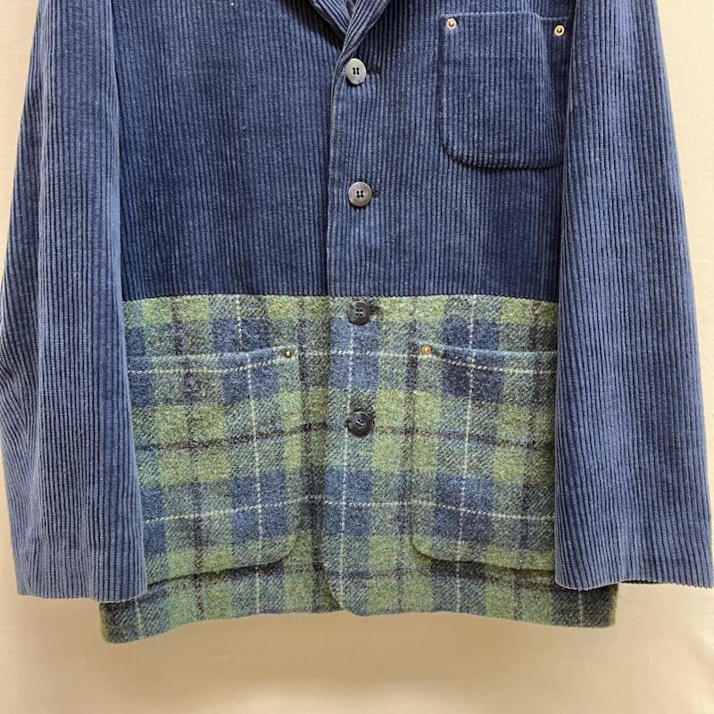 ヴィンテージ VINTAGE ジャケット、上着 ジャケット、ブレザー HAI SPORTING GEAR コーデュロイ ツイード ジャケット イッセイミヤケ M 紺 / ネイビー / navy メンズ USED 古着 中古 50145273