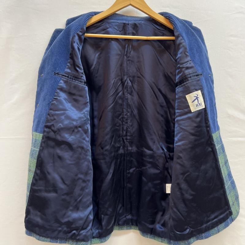 ヴィンテージ VINTAGE ジャケット、上着 ジャケット、ブレザー HAI SPORTING GEAR コーデュロイ ツイード ジャケット イッセイミヤケ M 紺 / ネイビー / navy メンズ USED 古着 中古 50145273