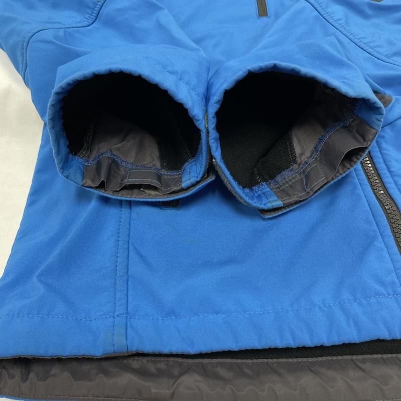 ザノースフェイス THE NORTH FACE ジャケット、上着 ジャンパー、ブルゾン フライト シリーズ ウインドブレーカー 裏起毛 ナイロン マウンテン パーカー フーディー ジップアップ - ワンポイント X ロゴ、文字 X 刺繍 青 / ブルー / blue X 黒 / ブラック / black X ダークグレー / ダークグレー / メンズ USED 古着 中古 50145302