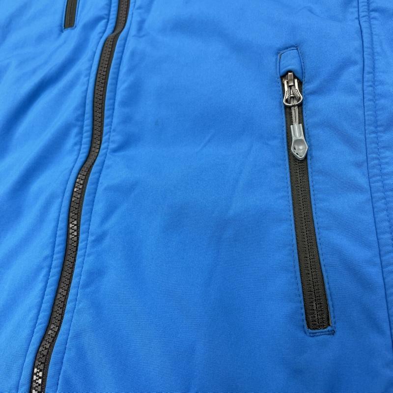 ザノースフェイス THE NORTH FACE ジャケット、上着 ジャンパー、ブルゾン フライト シリーズ ウインドブレーカー 裏起毛 ナイロン マウンテン パーカー フーディー ジップアップ - ワンポイント X ロゴ、文字 X 刺繍 青 / ブルー / blue X 黒 / ブラック / black X ダークグレー / ダークグレー / メンズ USED 古着 中古 50145302