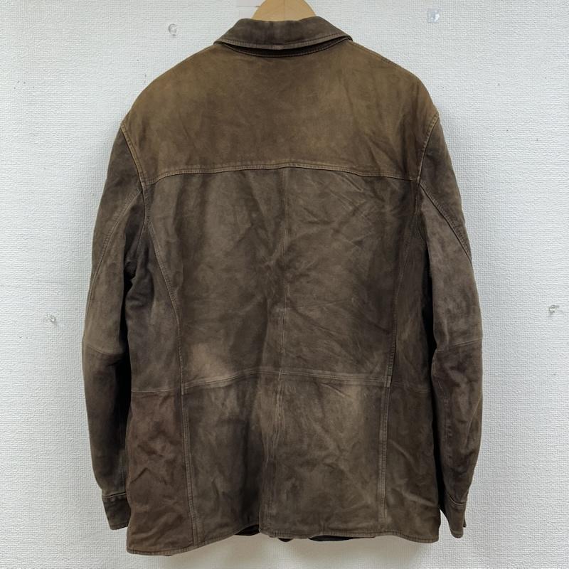 ブルックス ブラザーズ BROOKS BROTHERS ジャケット、上着 ジャンパー、ブルゾン ラム レザー シャツ ジャケット M 茶 / ブラウン / brown メンズ USED 古着 中古 50145319