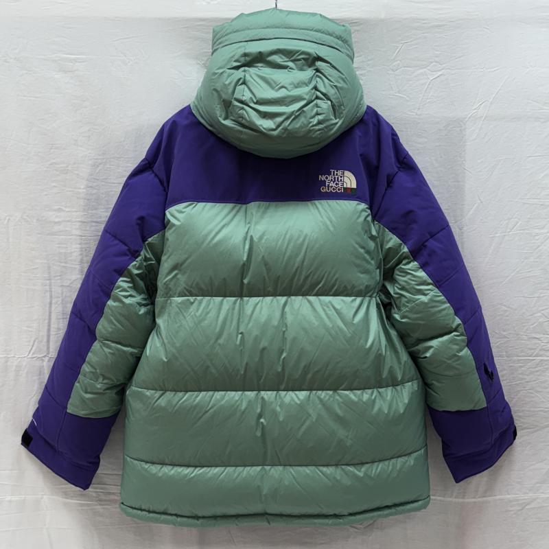 ザノースフェイス THE NORTH FACE ジャケット、上着 ダウンジャケット タグ付き GUCCI グッチ コラボ 21AW 切替 フーデッド ダウン ジャケット 700fp NF0A7UHB XL メンズ USED 古着 中古 50145335