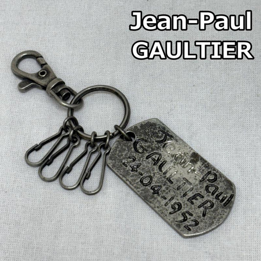 ジャンポールゴルチエ Jean Paul Gaultier キーホルダー キーホルダー ロゴ ドッグタグ チャーム キーホルダー - メンズ USED 古着 中古 50145342