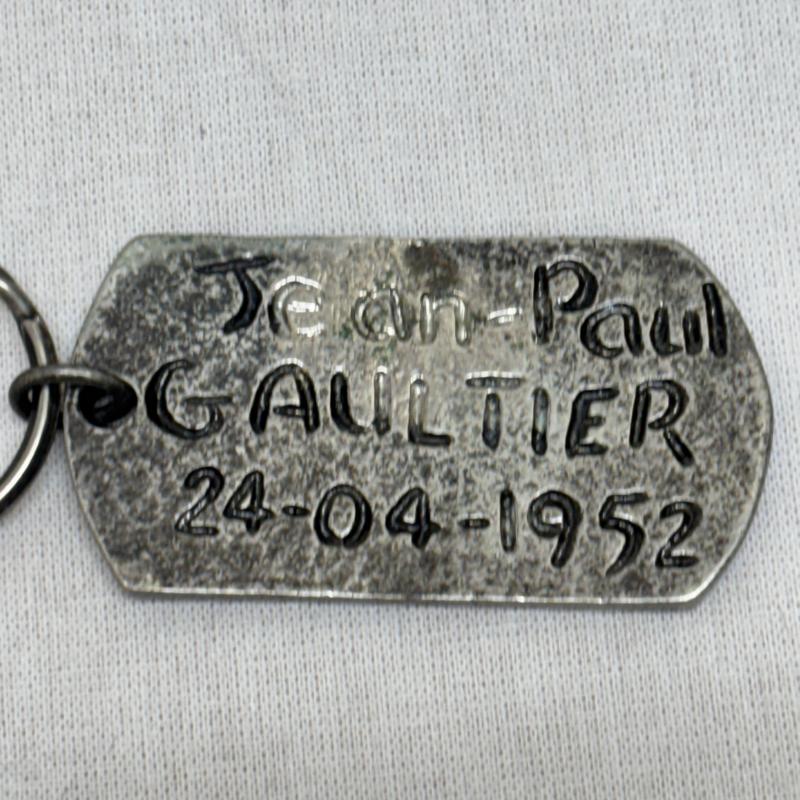 ジャンポールゴルチエ Jean Paul Gaultier キーホルダー キーホルダー ロゴ ドッグタグ チャーム キーホルダー - メンズ USED 古着 中古 50145342