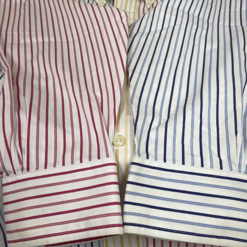 ブルックス ブラザーズ BROOKS BROTHERS シャツ、ブラウス 長袖 長袖 ボタンダウン シャツ Shirt ロングスリーブ クレイジーパターン ノンアイロン ストライプ マルチカラー M ストライプ マルチカラー / マルチカラー / multicolor メンズ USED 古着 中古 50145375