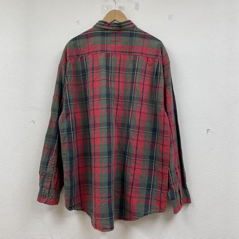 ギャップ GAP シャツ、ブラウス 長袖 90 s OLD ロングスリーブシャツ オックスフォード チェック XL チェック マルチカラー / マルチカラー / multicolor メンズ USED 古着 中古 50145378