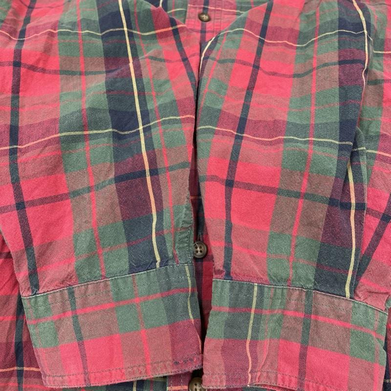 ギャップ GAP シャツ、ブラウス 長袖 90 s OLD ロングスリーブシャツ オックスフォード チェック XL チェック マルチカラー / マルチカラー / multicolor メンズ USED 古着 中古 50145378