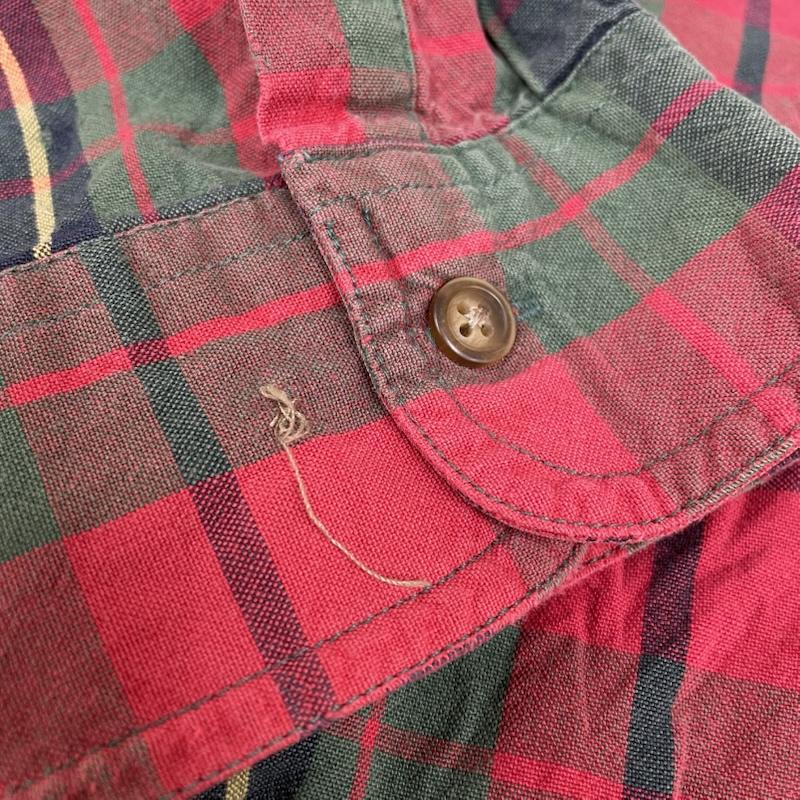ギャップ GAP シャツ、ブラウス 長袖 90 s OLD ロングスリーブシャツ オックスフォード チェック XL チェック マルチカラー / マルチカラー / multicolor メンズ USED 古着 中古 50145378
