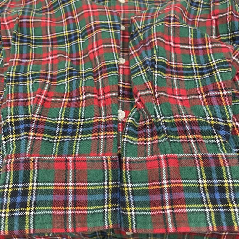 ラルフローレン RALPHLAUREN シャツ、ブラウス 長袖 90s 長袖 ボタンダウン シャツ ブラウス タータンチェック 柄 ポニーロゴ 刺繍 M チェック X ロゴ、文字 X ワンポイント X 刺繍 マルチカラー / マルチカラー / multicolor メンズ USED 古着 中古 50145419