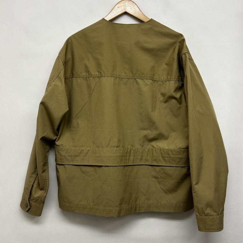 ケルティ KELTY ジャケット、上着 ジャンパー、ブルゾン KELTY×SHIPS ノーカラージャケット M ワンポイント ベージュ / ベージュ / beige メンズ USED 古着 中古 50145422