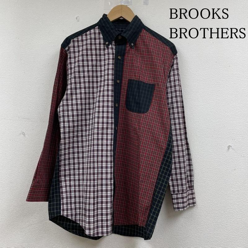 ブルックス ブラザーズ BROOKS BROTHERS シャツ、ブラウス 長袖 長袖 ボタンダウン シャツ クレイジーパターン トラッド チェック S チェック マルチカラー / マルチカラー / multicolor メンズ USED 古着 中古 50145428