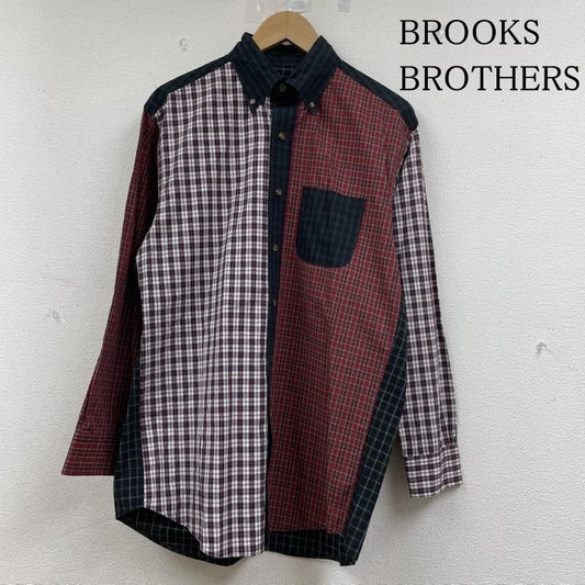 ブルックス ブラザーズ BROOKS BROTHERS シャツ、ブラウス 長袖 長袖 ボタンダウン シャツ クレイジーパターン トラッド チェック S チェック マルチカラー / マルチカラー / multicolor メンズ USED 古着 中古 50145428