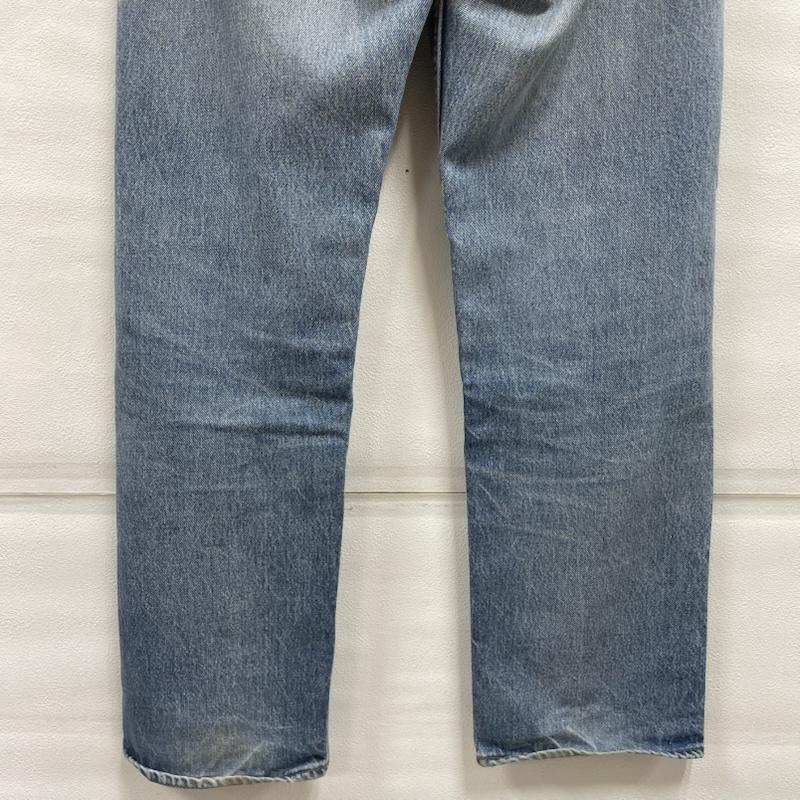 リーバイス Levi s パンツ デニム、ジーンズ 501 USA製 80 s ヴィンテージ ボタン裏 501 シングルステッチ 35インチ 無地 水色 / ライトブルー / メンズ USED 古着 中古 50145457