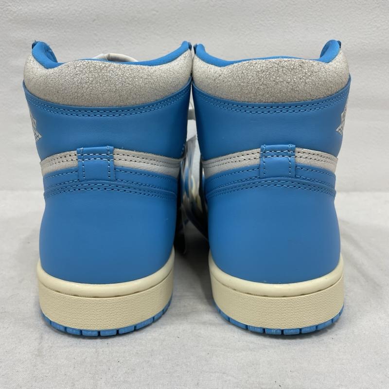 ナイキ NIKE スニーカー スニーカー AIR JORDAN 1 Retro High OG エアジョーダン レトロハイ ハイカット DZ5485 28.0cm ロゴ、文字 水色 / ライトブルー / X 白 / ホワイト / white メンズ USED 古着 中古 50145504