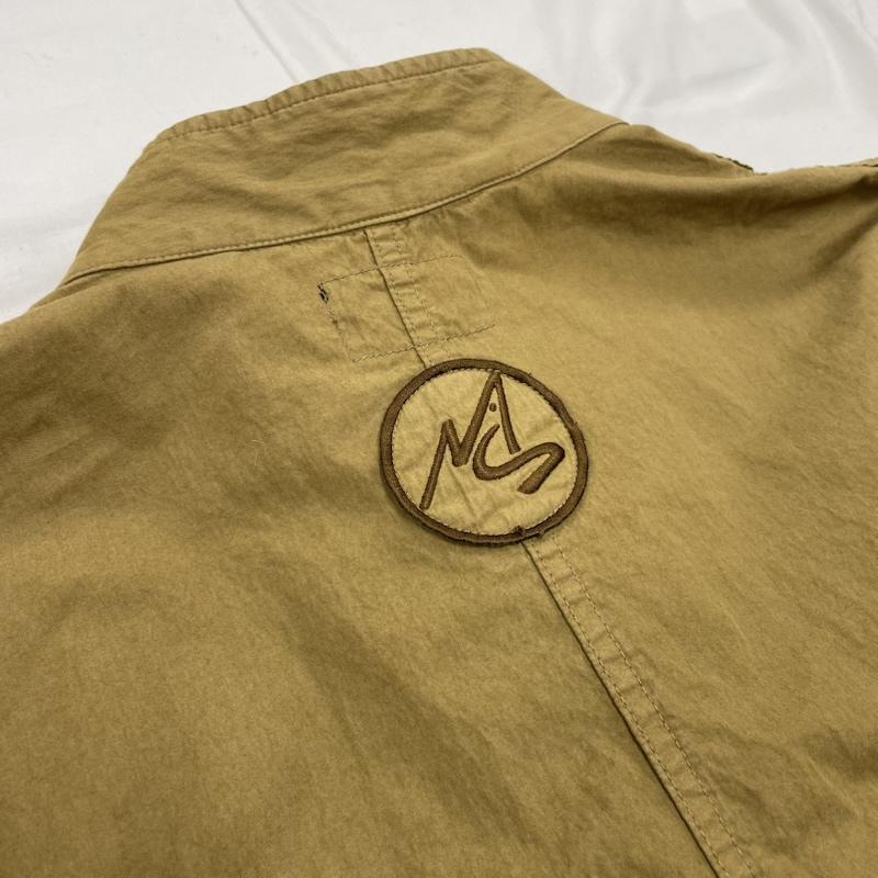 古着 USED コート コート一般 MASSES 18AW マシス フィッシュテール ミリタリー モッズコート パッチ ワッペン S ボーダー柄 カーキ / カーキ / khaki メンズ USED 古着 中古 50145515