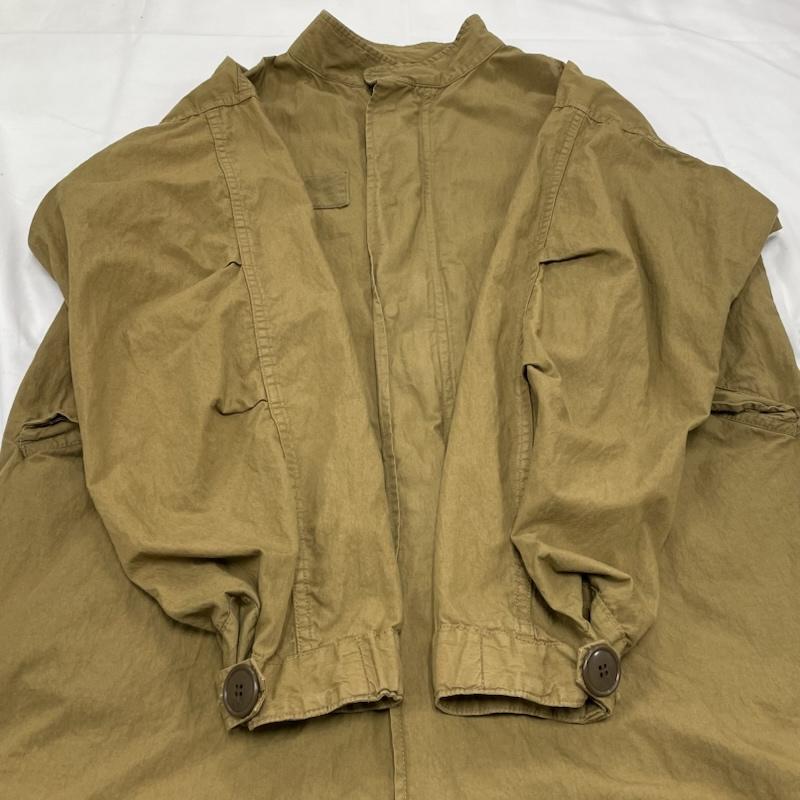 古着 USED コート コート一般 MASSES 18AW マシス フィッシュテール ミリタリー モッズコート パッチ ワッペン S ボーダー柄 カーキ / カーキ / khaki メンズ USED 古着 中古 50145515