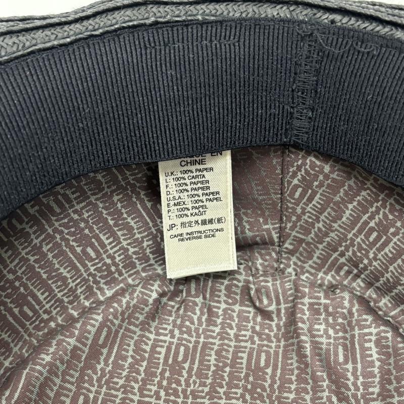 ディーゼル DIESEL 帽子 ハット ハット 編込み パープル 麦わら帽子 サイズ11 - レディース USED 古着 中古 50145590