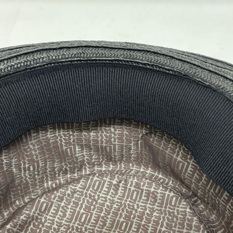 ディーゼル DIESEL 帽子 ハット ハット 編込み パープル 麦わら帽子 サイズ11 - レディース USED 古着 中古 50145590