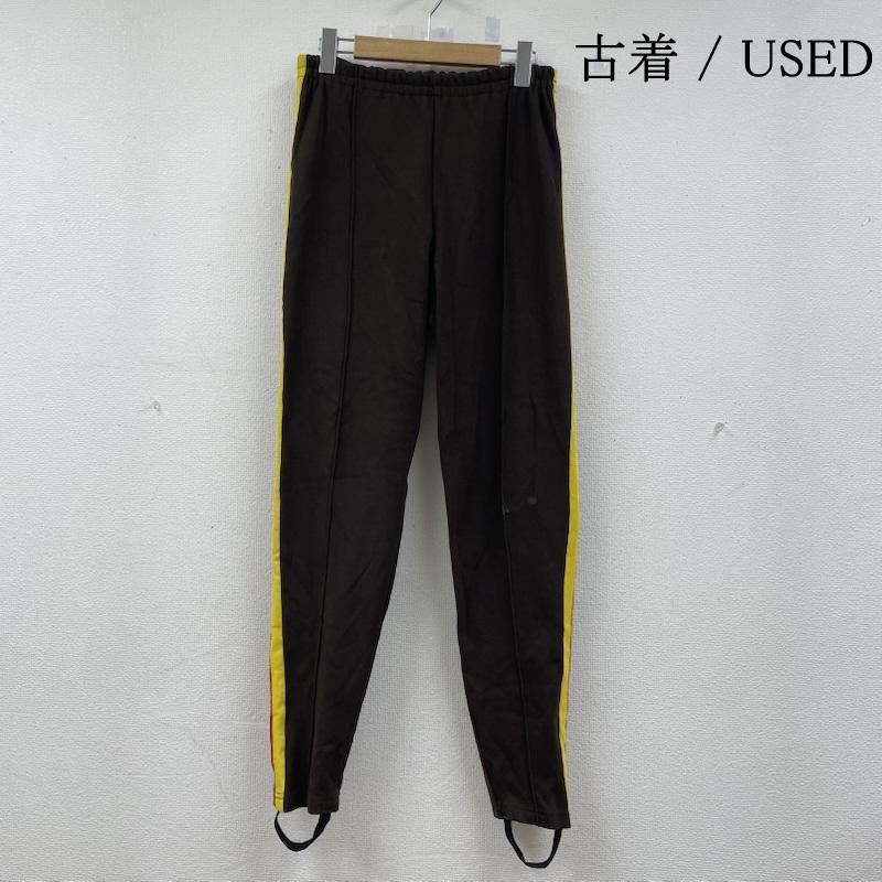古着 USED パンツ ワークパンツ、ペインターパンツ 80s 実物 東ドイツ軍 NVA 国家人民軍 ダブルライン ジョガー パンツ ジャージ スウェット 無地 茶 / ブラウン / brown X 赤 / レッド / red X 黄 / イエロー / yellow メンズ USED 古着 中古 50145610