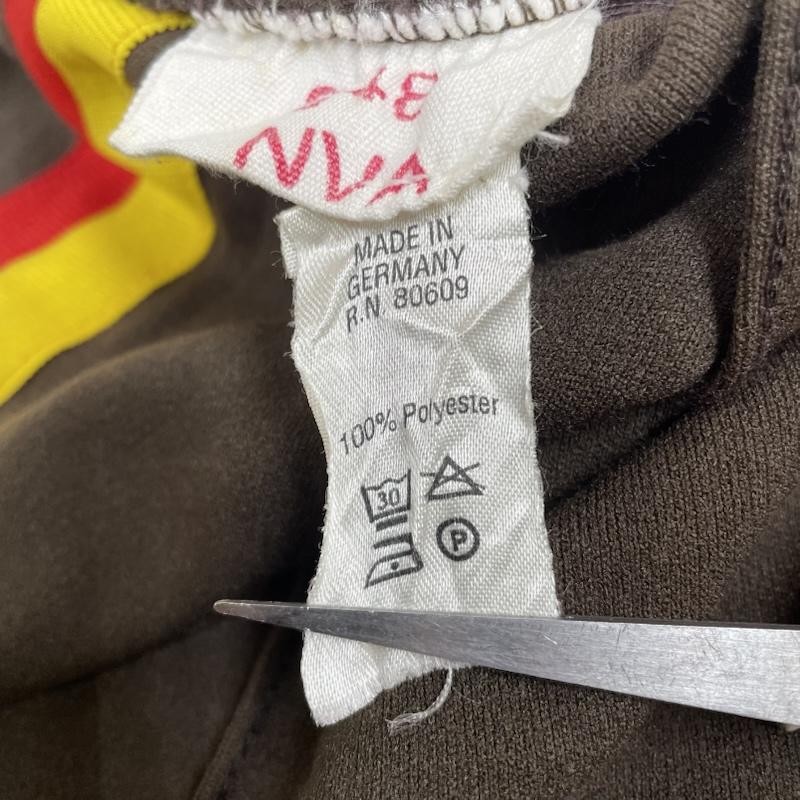古着 USED パンツ ワークパンツ、ペインターパンツ 80s 実物 東ドイツ軍 NVA 国家人民軍 ダブルライン ジョガー パンツ ジャージ スウェット 無地 茶 / ブラウン / brown X 赤 / レッド / red X 黄 / イエロー / yellow メンズ USED 古着 中古 50145610