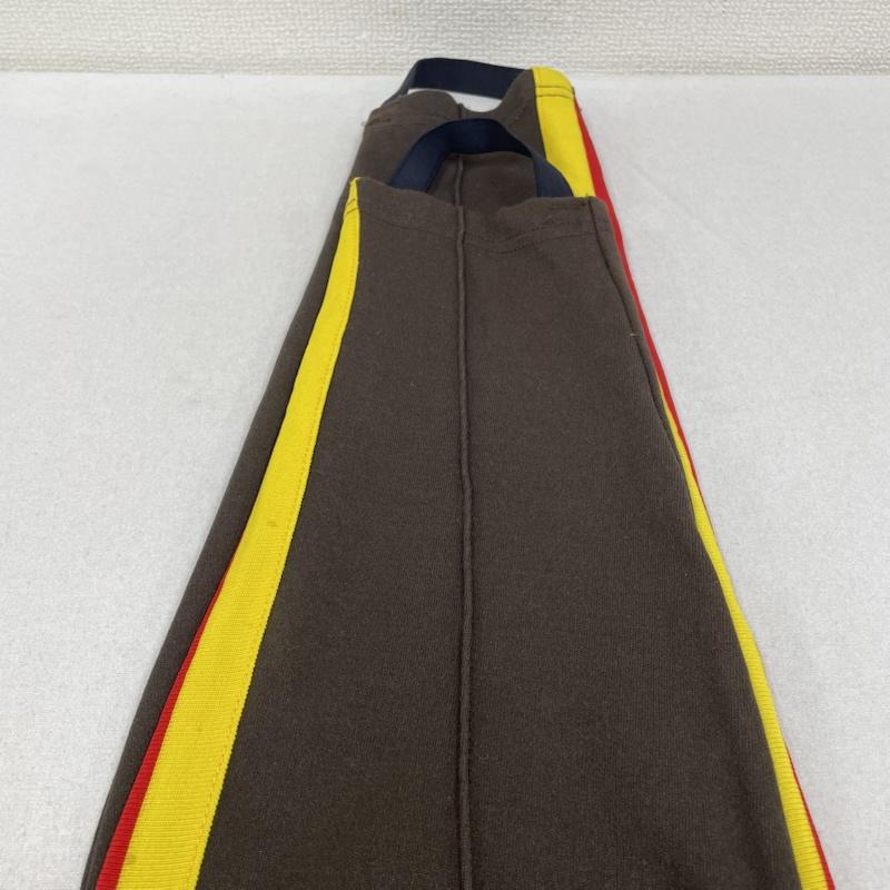 古着 USED パンツ ワークパンツ、ペインターパンツ 80s 実物 東ドイツ軍 NVA 国家人民軍 ダブルライン ジョガー パンツ ジャージ スウェット 無地 茶 / ブラウン / brown X 赤 / レッド / red X 黄 / イエロー / yellow メンズ USED 古着 中古 50145610