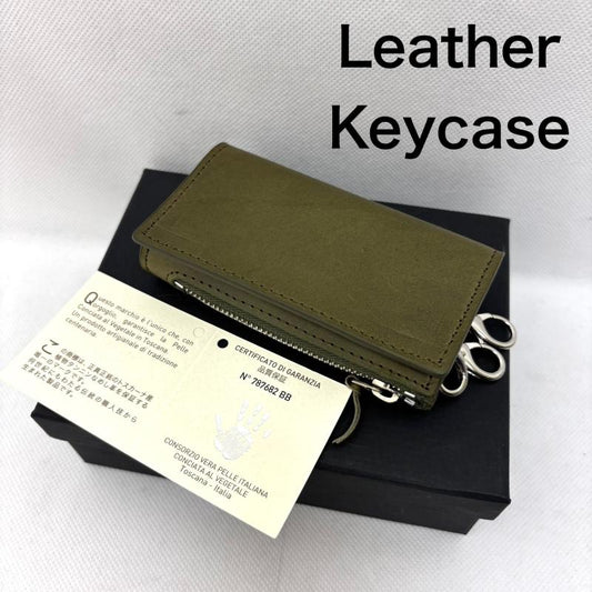 レザー レザー キーケース キーケース キーケース レザー タンニンなめし PELLE CONCIATA AL VEGETALE IN TOSCANA メンズ USED 古着 中古 50145638
