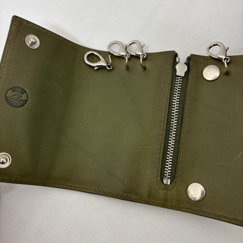 レザー レザー キーケース キーケース キーケース レザー タンニンなめし PELLE CONCIATA AL VEGETALE IN TOSCANA メンズ USED 古着 中古 50145638